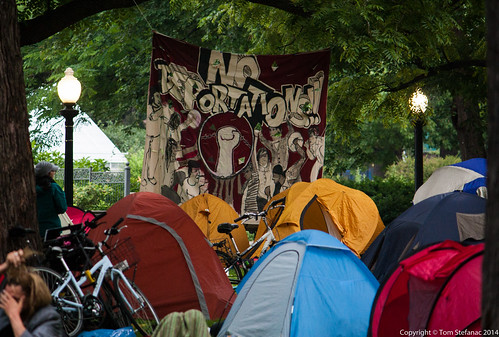 G20 Summit - Protest Camp • <a style="font-size:0.8em;" href="http://www.flickr.com/photos/65051383@N05/15628282275/" target="_blank">View on Flickr</a>