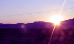 Sunrise behind desert hills • <a style="font-size:0.8em;" href="http://www.flickr.com/photos/34843984@N07/15361051960/" target="_blank">View on Flickr</a>