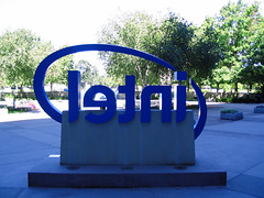 Back of the Intel logo sculpture • <a style="font-size:0.8em;" href="http://www.flickr.com/photos/34843984@N07/15522500436/" target="_blank">View on Flickr</a>