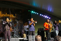 The Soul Rebels at the Voodoo Music Experience, New Orleans, Louisiana, Friday, October 31, 2014