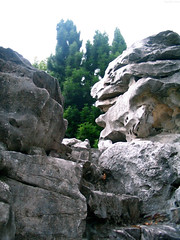 Strange rock formations (possibly igneous) • <a style="font-size:0.8em;" href="http://www.flickr.com/photos/34843984@N07/15545304565/" target="_blank">View on Flickr</a>