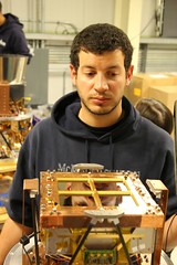 Lorenzo examines a focal plane • <a style="font-size:0.8em;" href="http://www.flickr.com/photos/27717602@N03/15737375536/" target="_blank">View on Flickr</a>