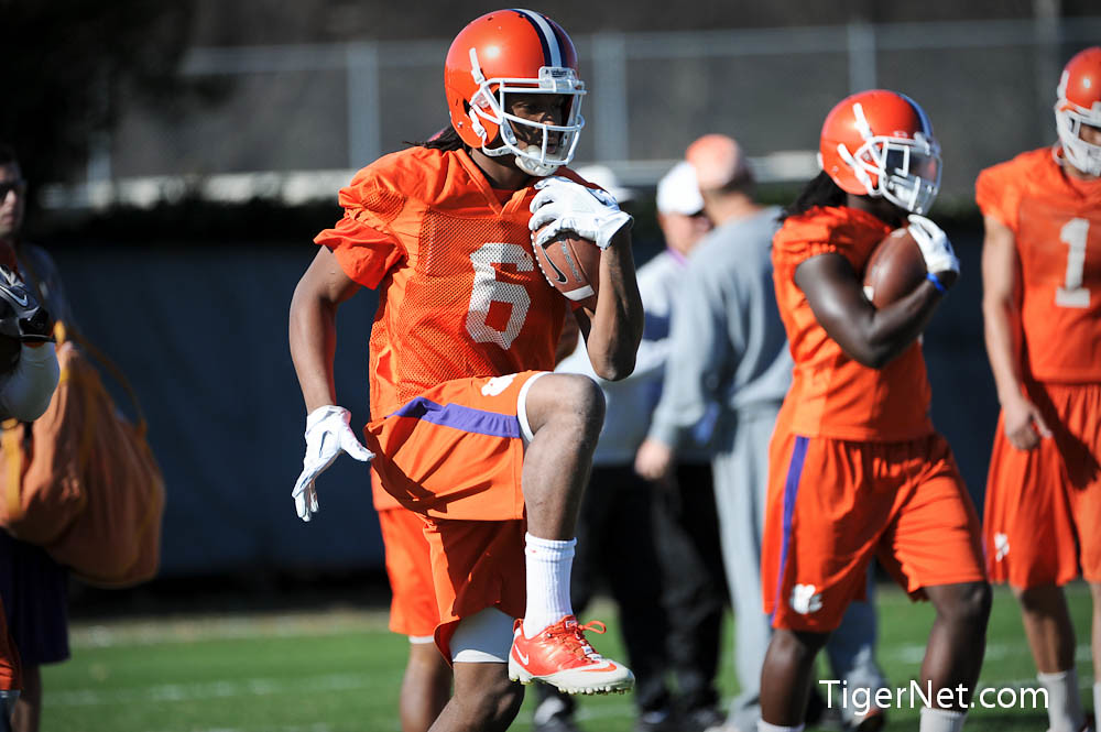 Clemson Football Photo of Bowl Game and DeAndre Hopkins and practice