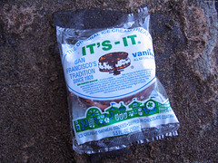 It's-It icecream treat in wrapper • <a style="font-size:0.8em;" href="http://www.flickr.com/photos/34843984@N07/15359800379/" target="_blank">View on Flickr</a>