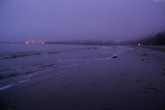 Orange lights of Capitola from beach • <a style="font-size:0.8em;" href="http://www.flickr.com/photos/34843984@N07/15360857540/" target="_blank">View on Flickr</a>