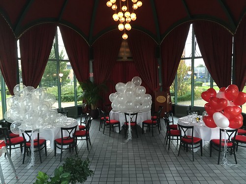 Heliumballonnen Zalmhuis Trouwen Huwelijk Bruiloft Garden Room  Rotterdam