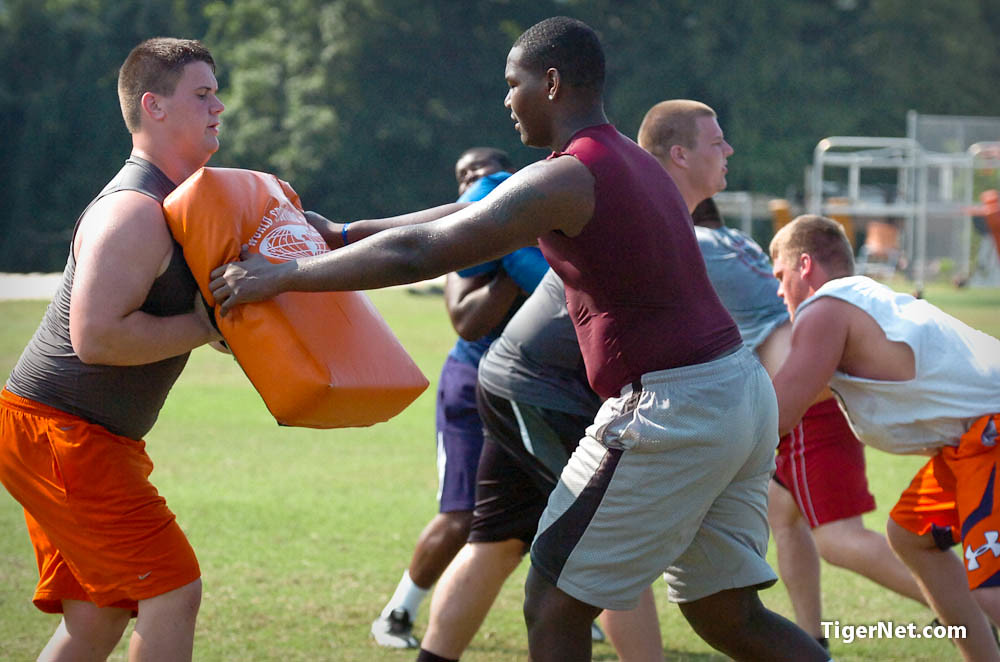 Clemson Recruiting Photo of Javarius Leamon and Jay Guillermo
