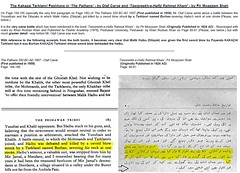 The Kakazai Tarklanri in The Pathans by Olaf Caroe and Tawareekh-e-Hafiz Rahmat Khani by Pir Moazzam Shah - Excerpts