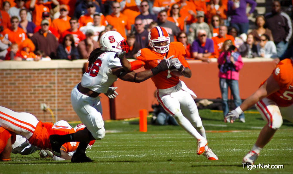 Clemson Football Photo of Bryce McNeal and NC State