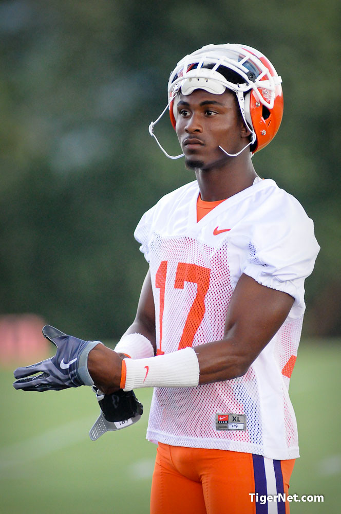 Clemson Football Photo of Bashaud Breeland and fallcamp and practice