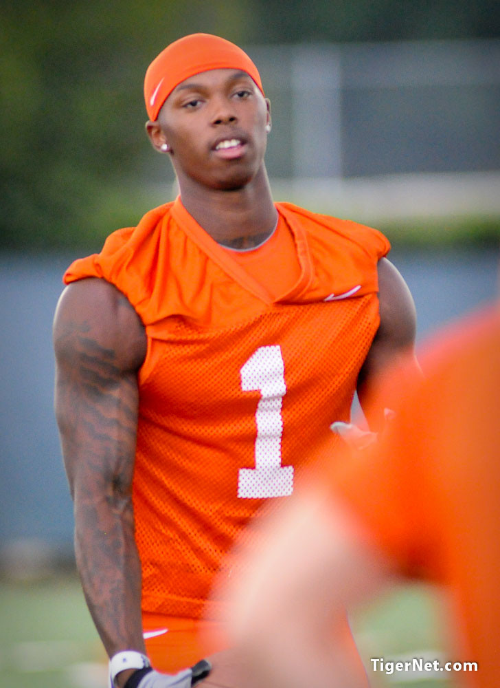 Clemson Football Photo of fallcamp and Martavis Bryant and practice