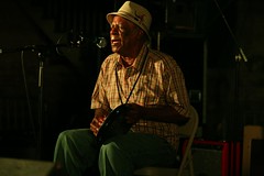 Big Chief Monk Boudreaux at the Voice of the Wetlands Festival, Houma, Louisiana, October 10-12, 2014