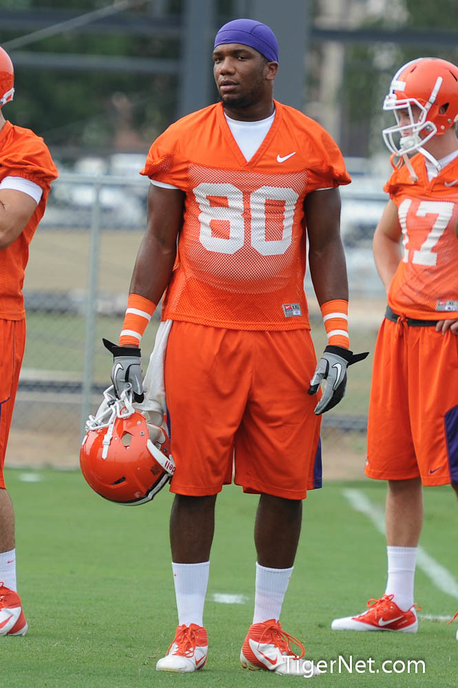 Clemson Football Photo of Brandon Ford and practice