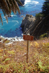 Area Closed sign on cliff • <a style="font-size:0.8em;" href="http://www.flickr.com/photos/34843984@N07/15522463706/" target="_blank">View on Flickr</a>