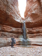 Claire & Fred in Fern Glen Canyon