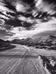 Our desert road to nowhere...