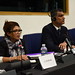 Ensaf Haidar, wife of Raif Badawi speaking at the group meeting