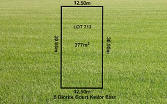 Lot 713, 5 (Lot 713) Diorite Court, Keilor East VIC