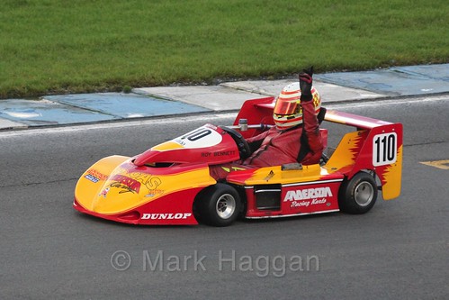 Roy Bennett in his Anderson Gas Gas in Superkart racing during the BRSCC Winter Raceday, Donington, 7th November 2015