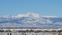 December 13, 2015 - A snow-capped Longs Peak as seen from Broomfield. (David Canfield)