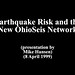 Earthquake Risk and the New OhioSeis Network