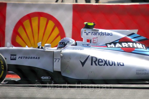 Valtteri Bottas in the 2015 Belgium Grand Prix