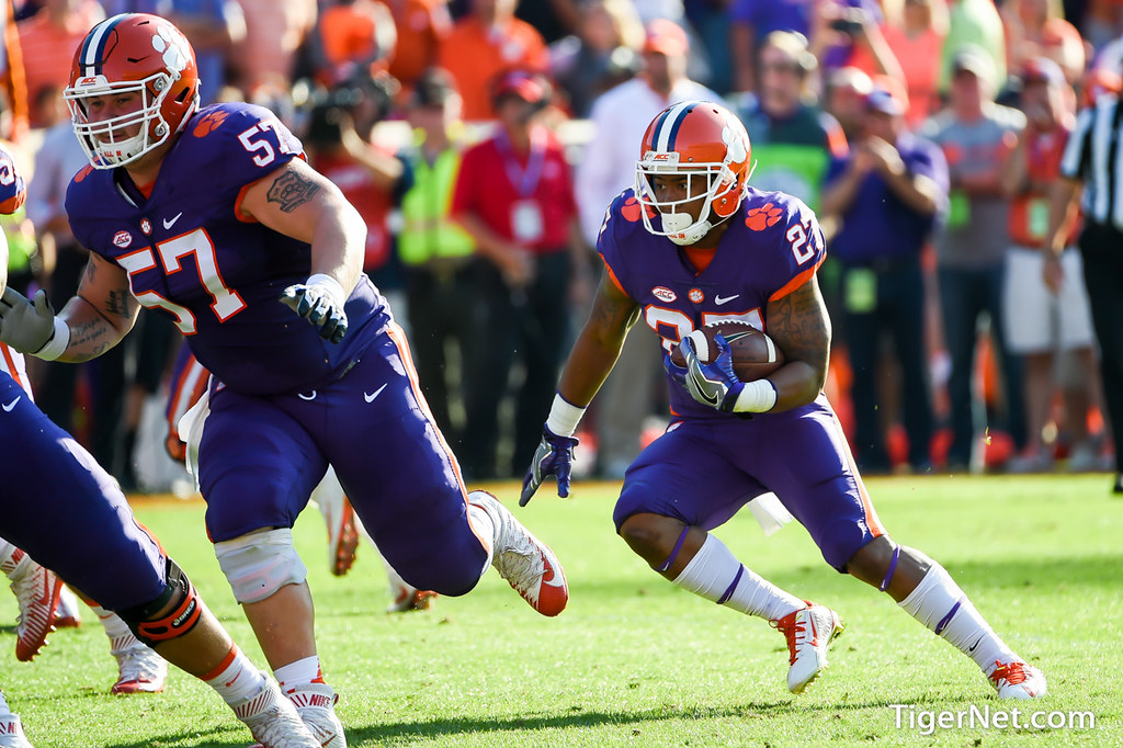 Clemson Football Photo of cjfuller and Jay Guillermo and Syracuse