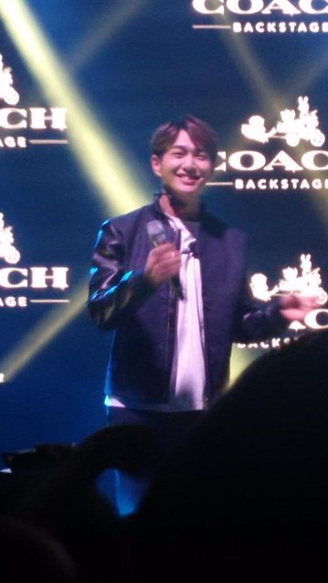 151002 Onew @ Coach Backstage Event 21706510669_76b379788d_z