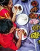 " JUST MARRIED"  The feast for newly wed  Catholic couples in Kerala!    #grammasters3  #kalyanam #marriage #kerala #catholicwedding #wedding #keralafeast #weddingfeast #thodupuzha  #chicken #beef #mutton #foodporn #godsowncountry  #southindiancusines #ke