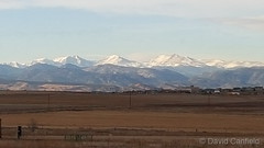December 6, 2015 - A gorgeous look at the Colorado Front Range and Longs Peak. (David Canfield)