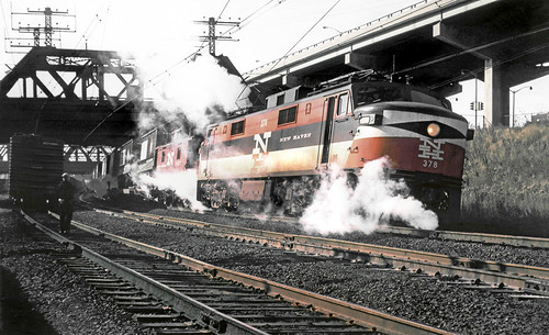 NEW HAVEN EP-5 JETS NEW locomotive class during the 1950s through the 1970s 