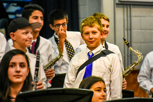 Kai during the winter band concert. • <a style="font-size:0.8em;" href="http://www.flickr.com/photos/96277117@N00/31450156466/" target="_blank">View on Flickr</a>
