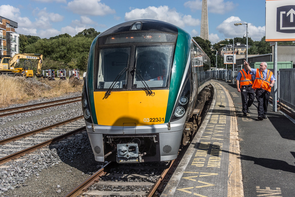 THE MINISTER PLUS PLATFORM 10 AND THE PHOENIX PARK RAILWAY TUNNEL [NOT FORGETTING IRISH RAIL STAFF] REF-107104