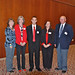 2012 Endowment Dinner (l to r): Renee Lawing, Deborah Furbish, Matthew Ferguson, Joy Wiggins, Carson Wiggins