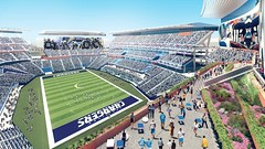 Проект футбольного стадиона в Сан-Диего от Populous