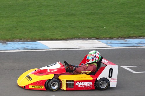 Superkart racing during the BRSCC Winter Raceday, Donington, 7th November 2015
