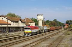 753.109 Einfahrt Bahnhof Fiľakovo (SK)