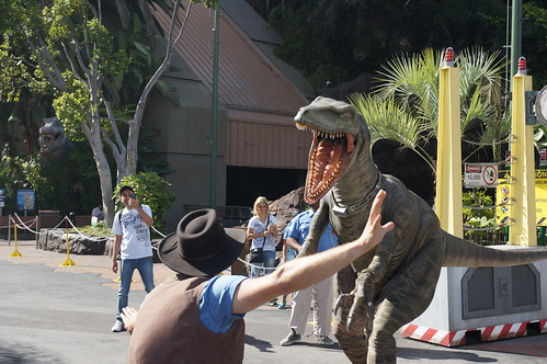 Universal Studios: Raptor Encounter • <a style="font-size:0.8em;" href="http://www.flickr.com/photos/28558260@N04/19900971394/" target="_blank">View on Flickr</a>