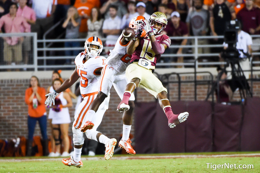 Clemson Football Photo of Florida State and Cordrea Tankersley