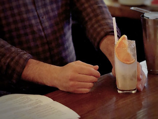 Oliver Stern Showing off the Citrus Fizz