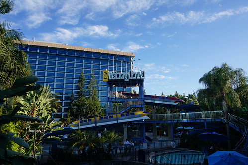 Disneyland Hotel Water Slides • <a style="font-size:0.8em;" href="http://www.flickr.com/photos/28558260@N04/20557764511/" target="_blank">View on Flickr</a>