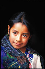 Tzotzil girl in San Lorenzo Zincantan - Chiapas, Mexico