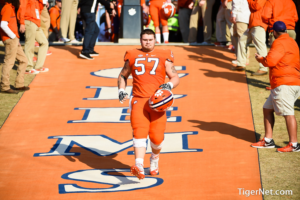 Clemson Football Photo of Jay Guillermo and pitt