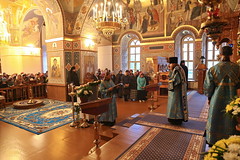 55. Church service in the Pokrovsky church / Богослужение в Покровском храме 14.10.2016