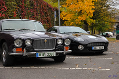Jaguar XJ6 Series 1, 1972, Black Tulip and DB7 Vantage 24
