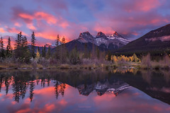 'Sisters on Fire' Canmore, Alberta