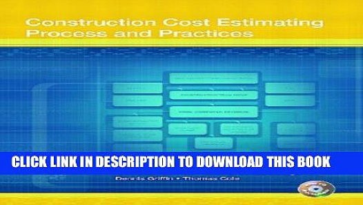 construction cost estimating books pdf