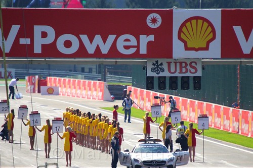 Race 2 in the Porsche Mobil 1 Supercup at the 2015 Belgium Grand Prix