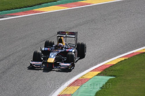 Pierre Gasly in GP2 Qualifying at the 2015 Belgium Grand Prix