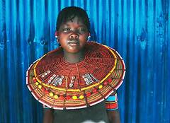 Chepaka, a twelve-year-old Pokot girl - Kenya